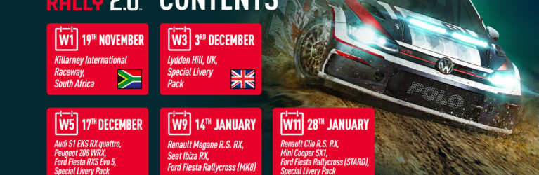 DiRT Rally 2.0 + 3 DLC