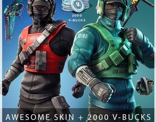 Fortnite – Counterattack Set Stealth Reflex Skin + 2000 V-Bucks