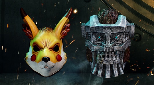 PAYDAY 2: Electarodent and Titan Masks Steam Key GLOBAL