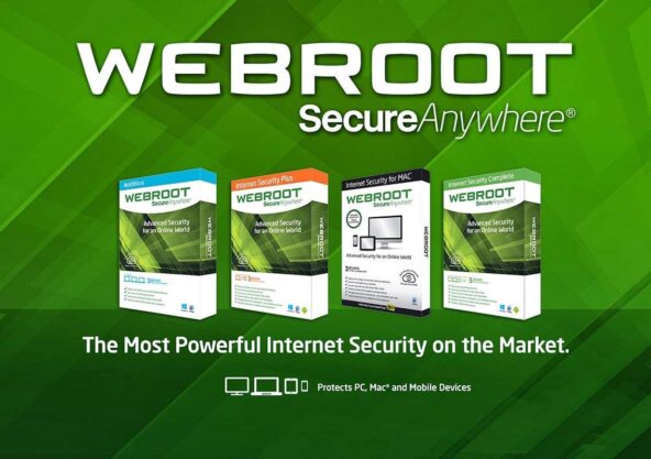 Webroot SecureAnywhere AntiVirus 2018 (1 Year / 1 PC or MAC) CD Key